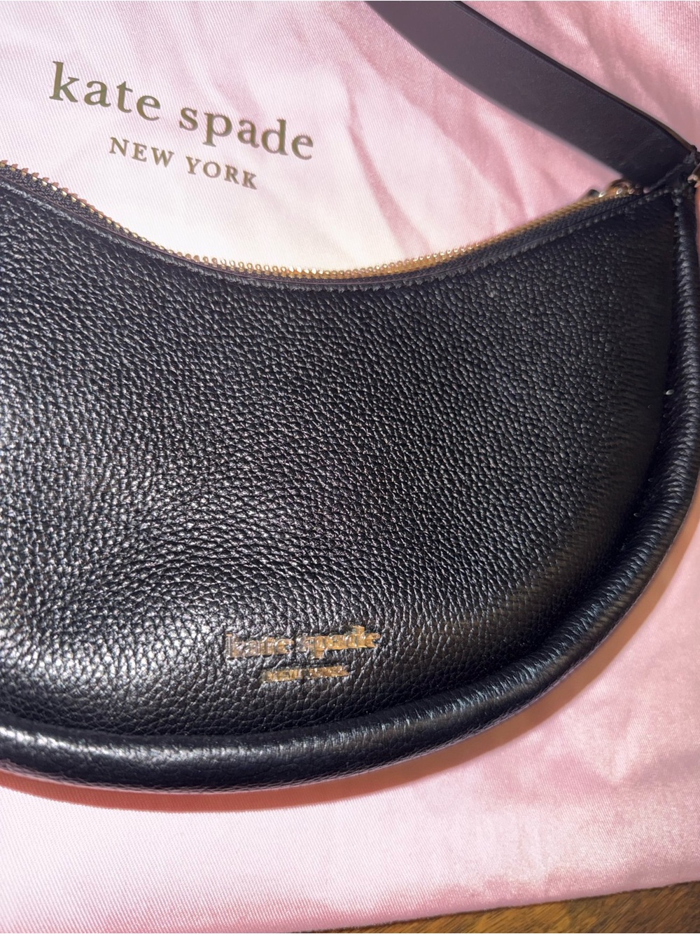 kate spade Black Crescent Shoulder Bag - Picture 6 of 9